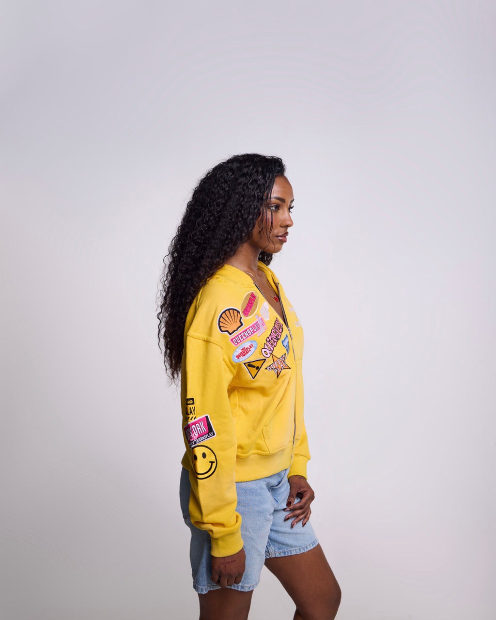 Lemon Zip-Up Jacket