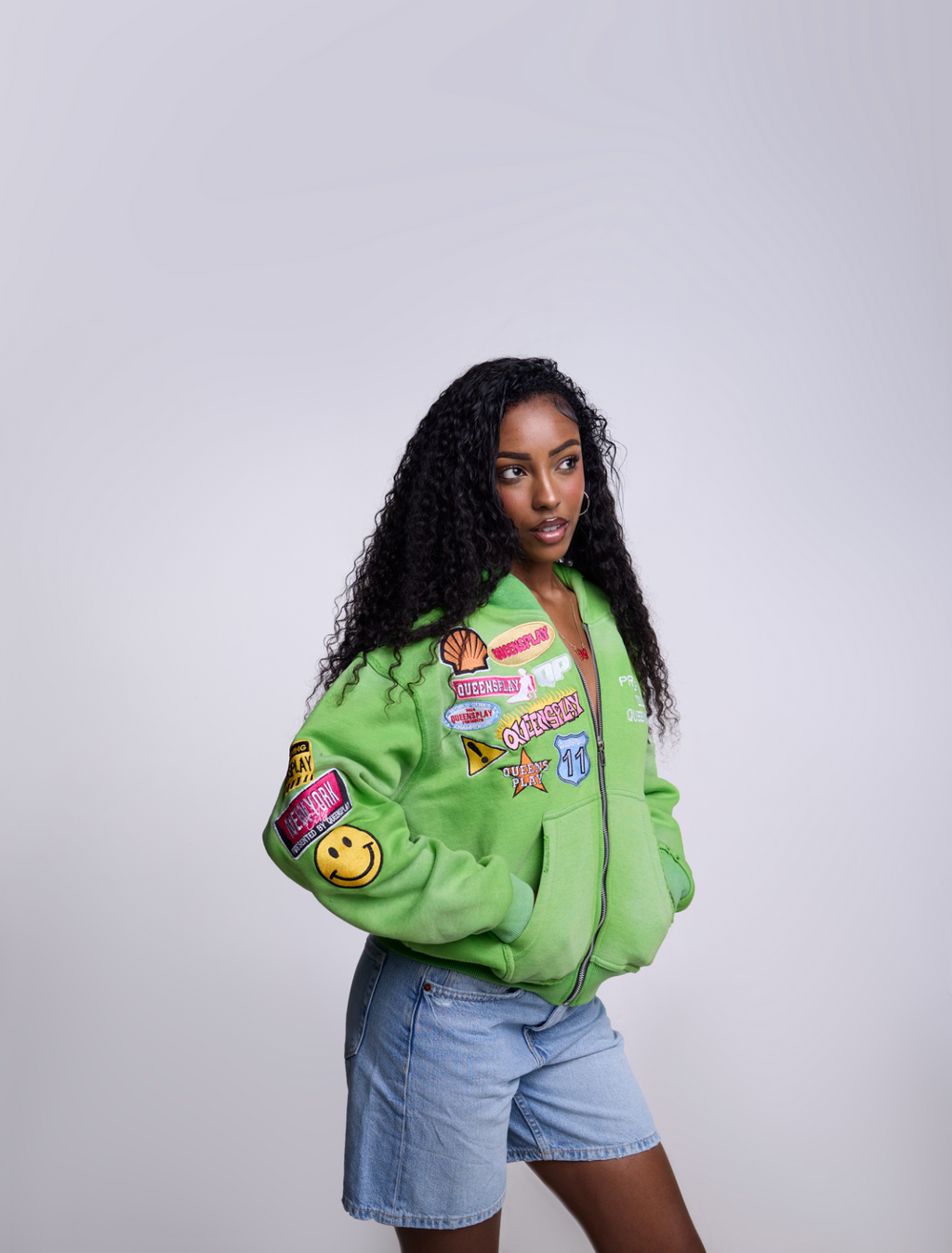 Lime Zip-Up Jacket
